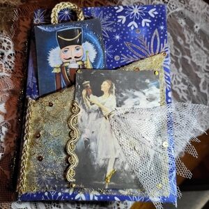Christmas/Nutcracker themed junk journal